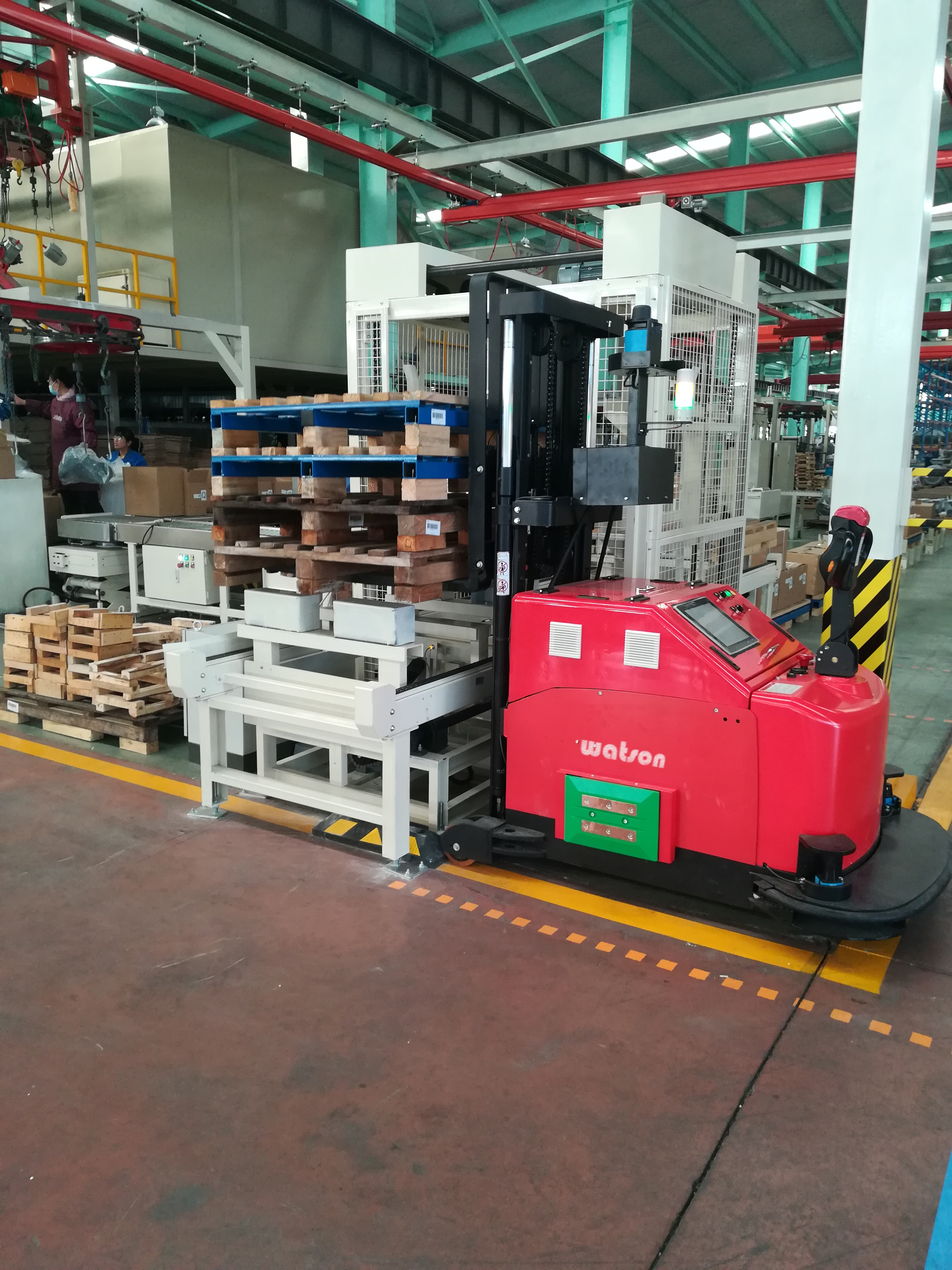 平衡重式激光叉車(chē)AGV